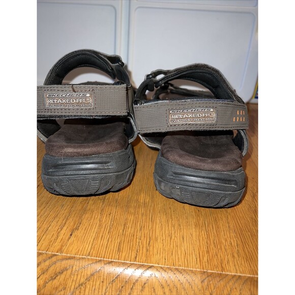Skechers Mens Louden Sandal Size 12 EWW Brown Relaxed Fit SN 64487 - Picture 5 of 7